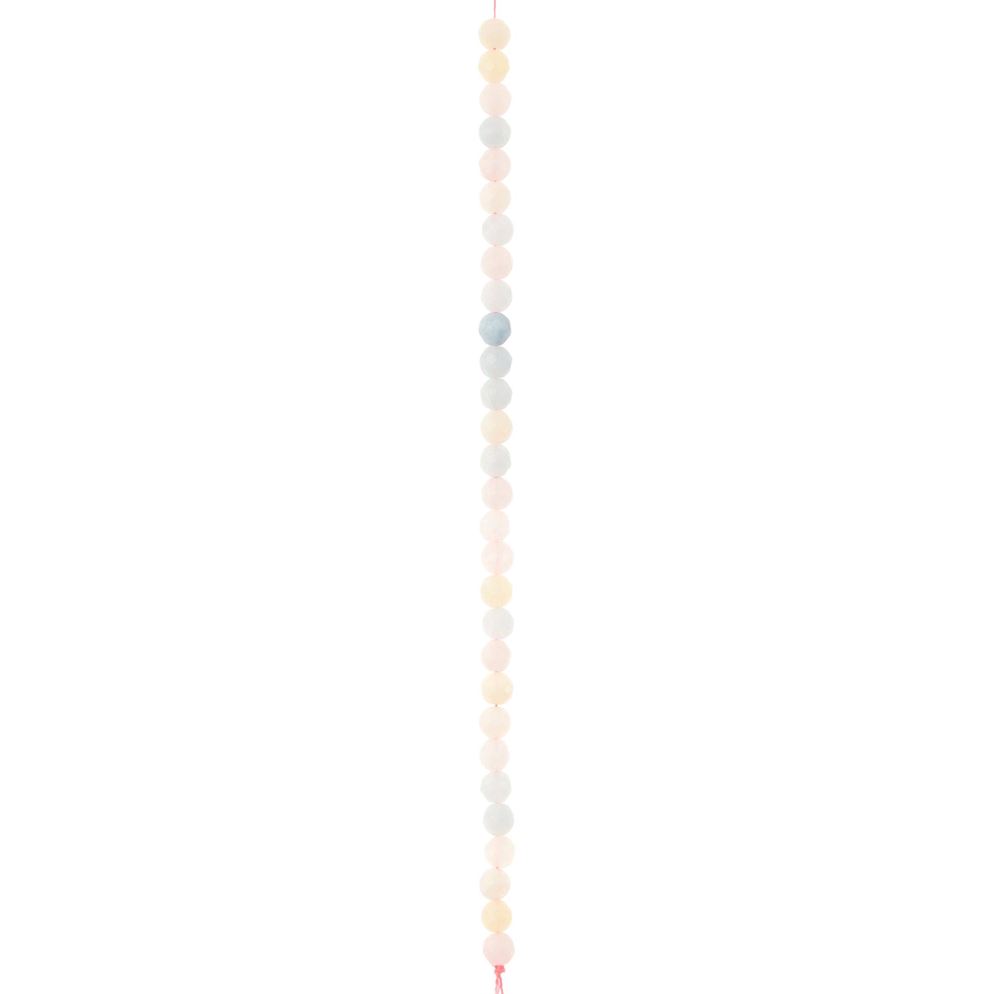 Silverite Quartz Faceted Beads by Bead Landing™, 6mm